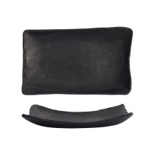 Sushi Plate Zen Black, Melamine, 26.4 &times; 16.5 &times; 4.5 cm