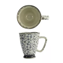 TDS, Mug, Flower, Ø 9 x11cm, 400 ml, Item No. 8894