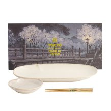 TDS, Titanium Matte Sushi Set, 3pcs, Item No. 501812